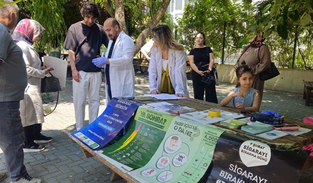 7 yaşındaki 'Sağlık elçisi' Doğa, farkındalık çalışmalarına katıldı