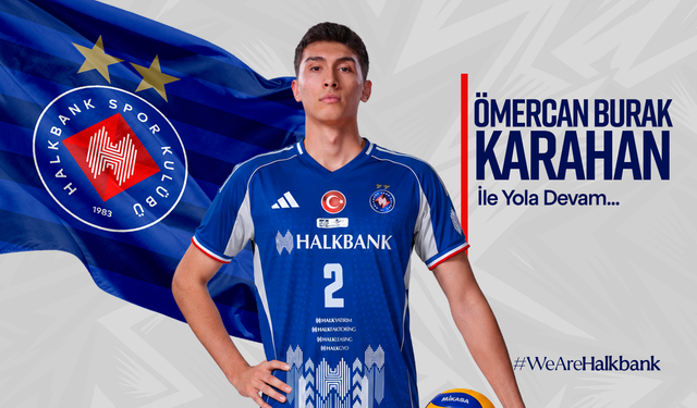 Halkbank genç oyuncusu ile sözleşme yeniledi