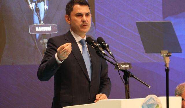 Bakan Kurum: İklim krizinin etkisini azaltmak için sorumluluktan kaçmıyoruz