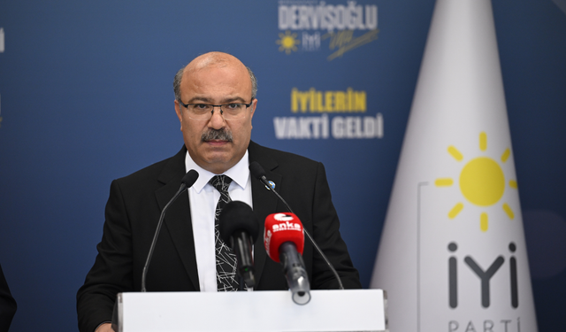 İYİ Parti Genel Başkan Yardımcısı Ulusoy, basın toplantısı düzenledi