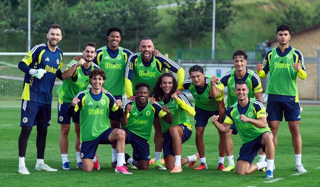 Fenerbahçe günü çift antrenmanla tamamladı