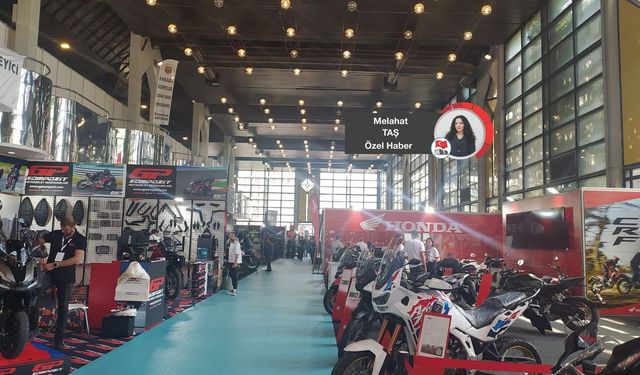 Ankara'da 2. motosiklet ve bisiklet fuarı kapılarını açtı