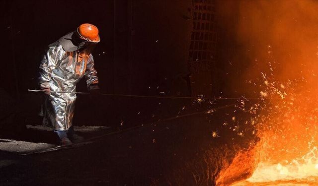 Türkiye'nin ham çelik üretimi nisanda yıllık yüzde 9,4 arttı