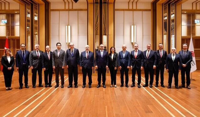 TCMB Başkanı Karahan, Türkiye Katılım Bankaları Birliği Yönetim Kurulu ile bir araya geldi