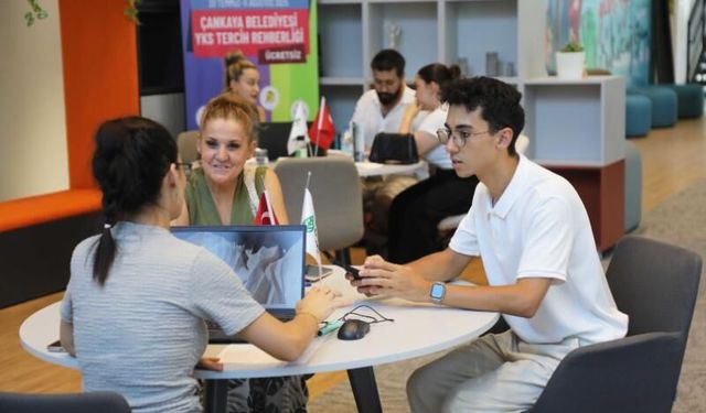 Çankaya Belediyesi'nden ücretsiz YKS tercih rehberliği