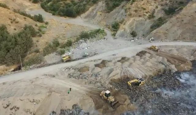 Amasya'da izinsiz faaliyet gösteren katı atık tesisine 2,3 milyon lira ceza