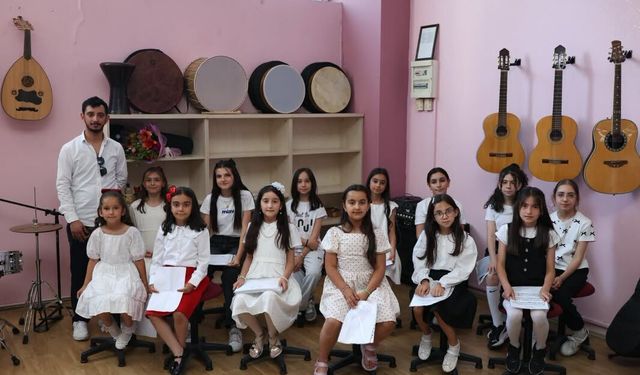 Pursaklar'da bir yıllık emek melodilere dönüştü