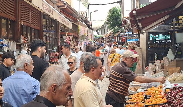 Beypazarı hafta sonu yerli turistleri çekti