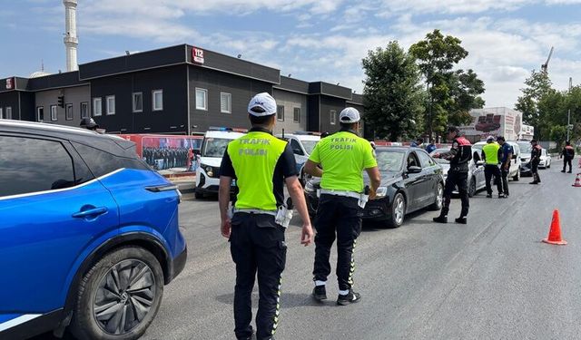 Ankara'da NATO tedbirleri kapsamında denetimler sürüyor