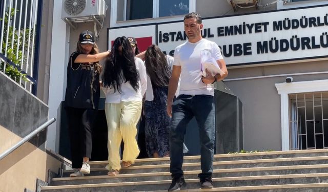 Beşiktaş'ta hırsızlık için dairelerin kapılarını yoklayan 3 şüpheli yakalandı
