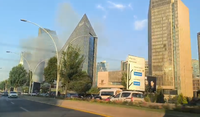 Ankara YDA’da Yangın