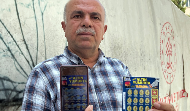 Gaziantep’te bir talihli 16 milyon TL’nin sahibi oldu
