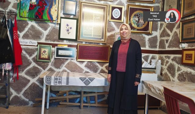 Şaziye Ölçer, Bileşik Sanatlarla geçmişi geleceğe taşıyor