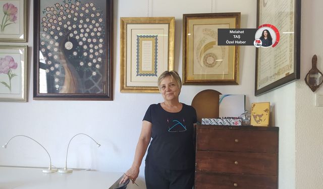 Tezhip sanatına 25 yıllık emek