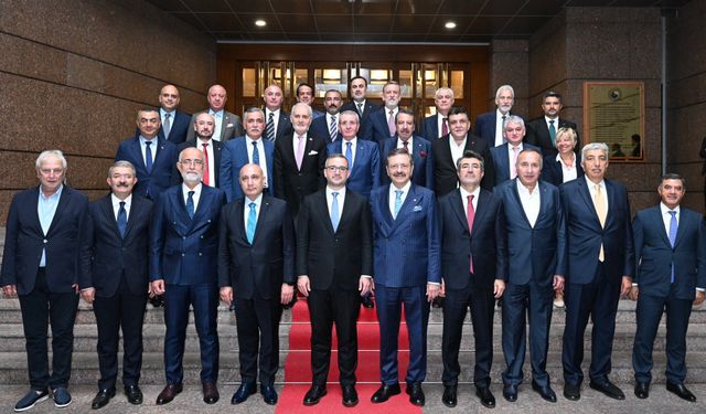 TCMB Başkanı Karahan, TOBB Yönetim Kurulu üyeleriyle buluştu