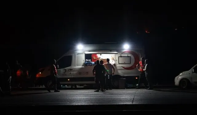 Türk Kızılaydan orman yangınlarından etkilenen illere destek