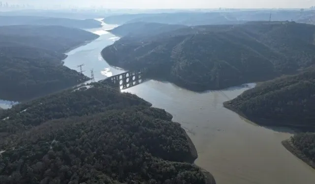 İstanbul'da barajların doluluk oranı yüzde 60'ın altına düştü