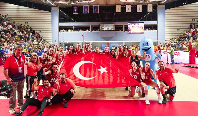 Filenin Sultanları Akdeniz Oyunları'nda namağlup şampiyon