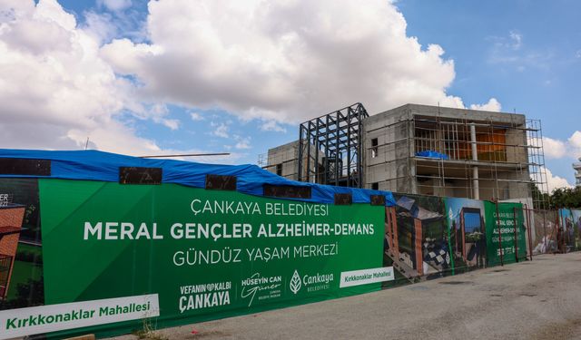 Alzheımer-Demans Gündüz Yaşam Merkezi’nin yapımı sürüyor