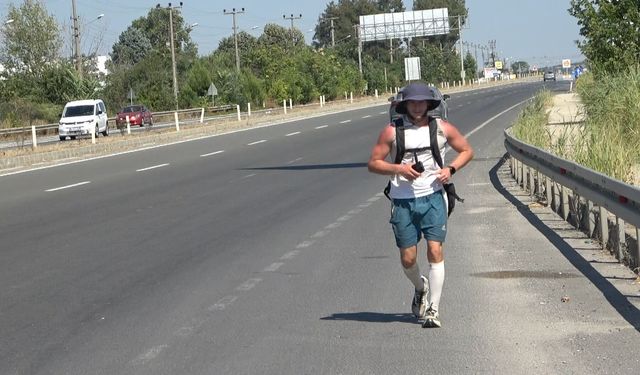 Almanya'dan İstanbul'a koşan gurbetçi: Gençlere örnek olmak istiyorum