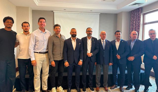 Basketbol Süper Ligi’nin yeni ekibi Körfez Basket'in tanıtım toplantısı yapıldı