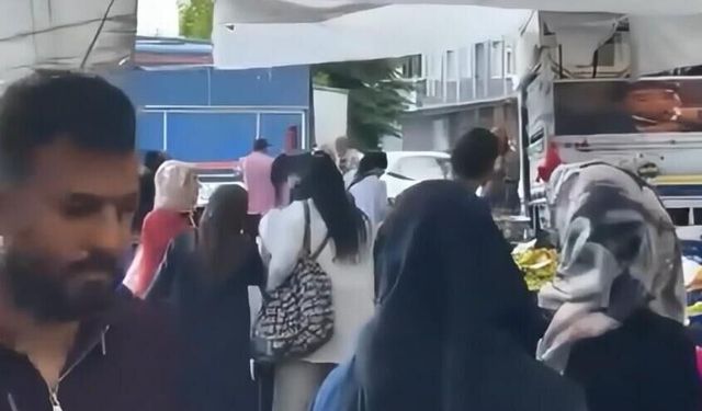 Pazarda 'Ürünlere zarar verdin' kavgası: Kadın başından yaralandı esnaf tutuklandı