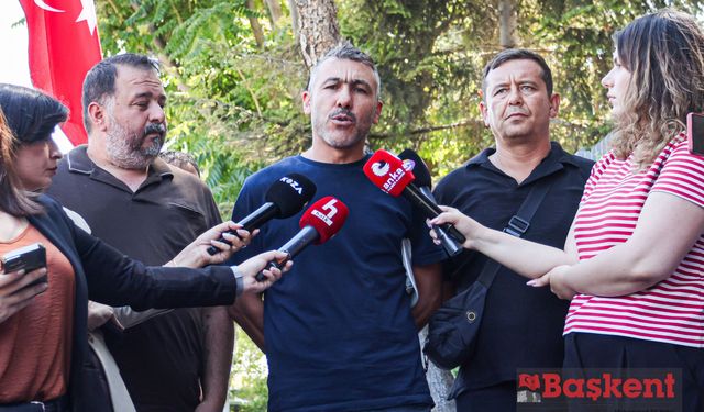 Maden işçileri bakanlıkta taleplerini anlattı