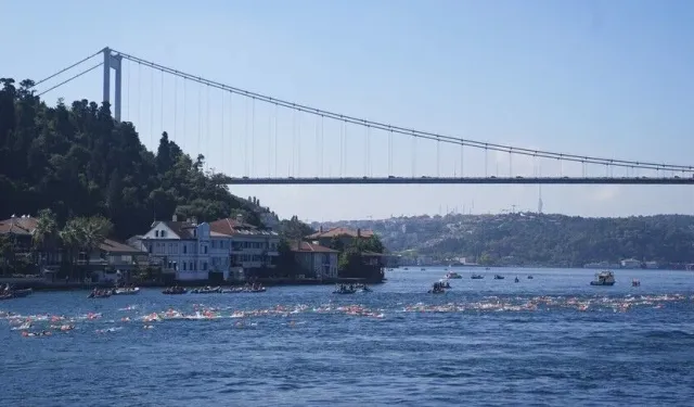38. Boğaziçi Kıtalararası Yüzme Yarışı yapıldı