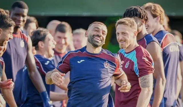 Muhammed Salah Trabzonspor'da ilk antrenmanına çıktı