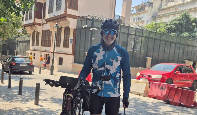 704 kilometrelik pedal Atatürk'e çıktı