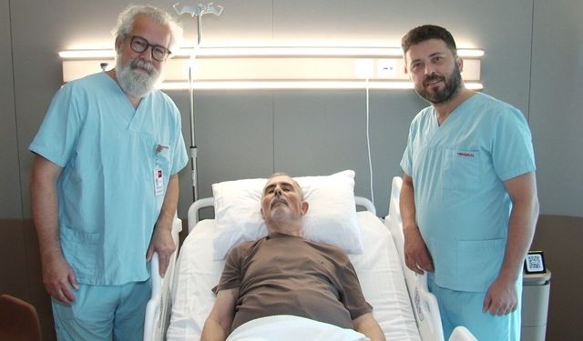 “Gizli kanser” aort anevrizması kapalı yöntemle tedavi edildi