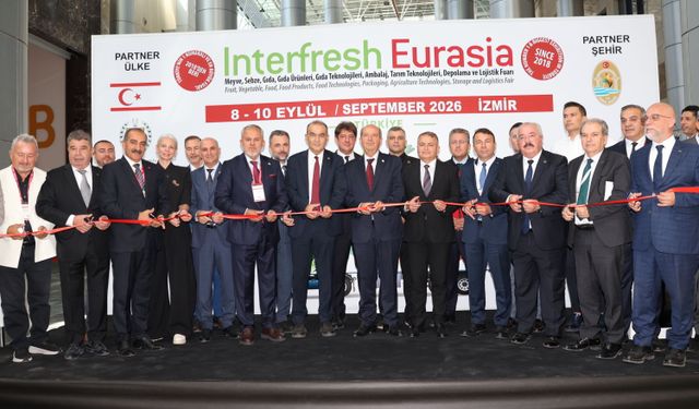 Interfresh Eurasia Fuarı 80 ülkeden alıcıları İzmir’de buluşturdu