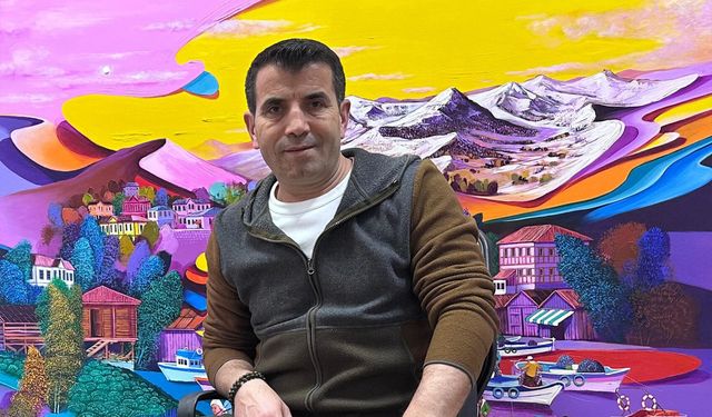 Çizgilerindeki huzurun sesi “renkleri”nde