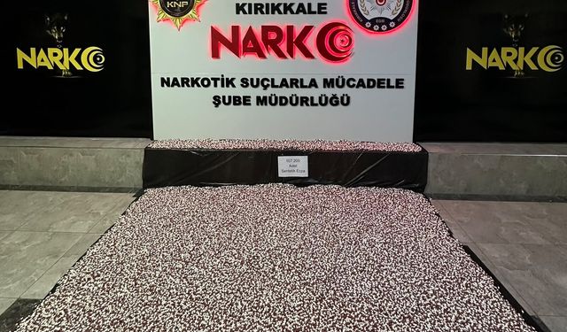 Ankara'da 107 bin 200 sentetik hap ele geçirildi: 6 tutuklama