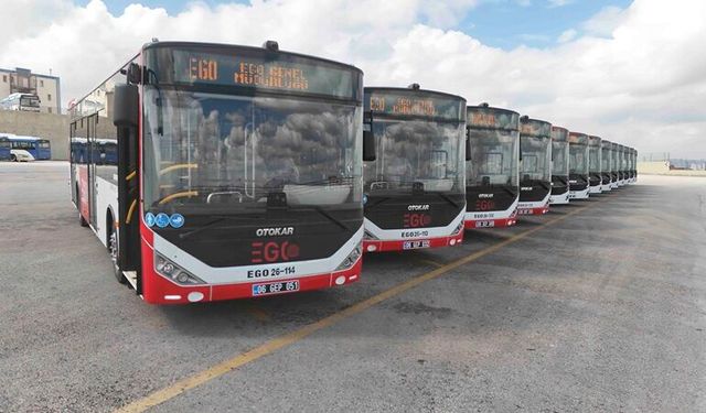 EGO otobüs filosu güçlenmeye devam ediyor