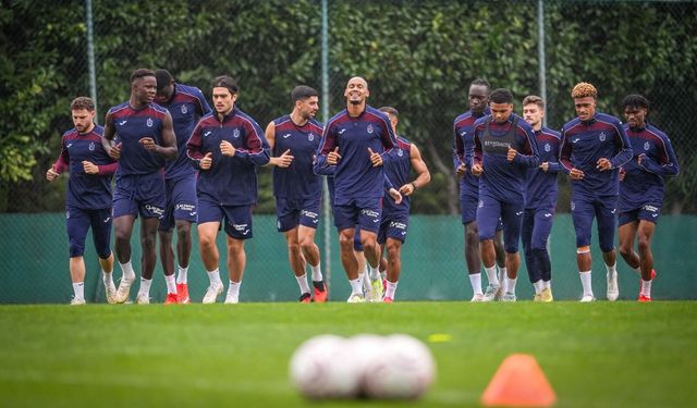Trabzonspor’da Galatasaray maçı hazırlıkları sürüyor