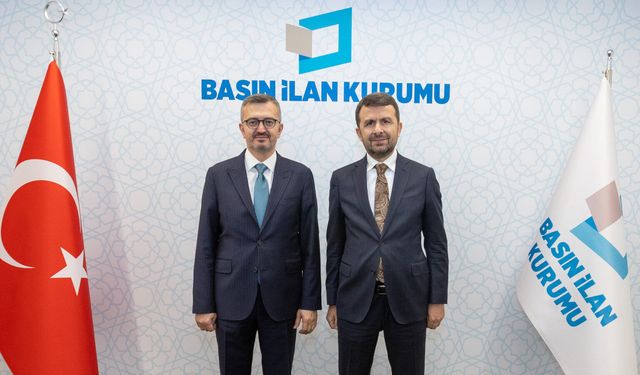 Cumhurbaşkanlığı İletişim Başkanı Duran'dan Basın İlan Kurumu'na ziyaret