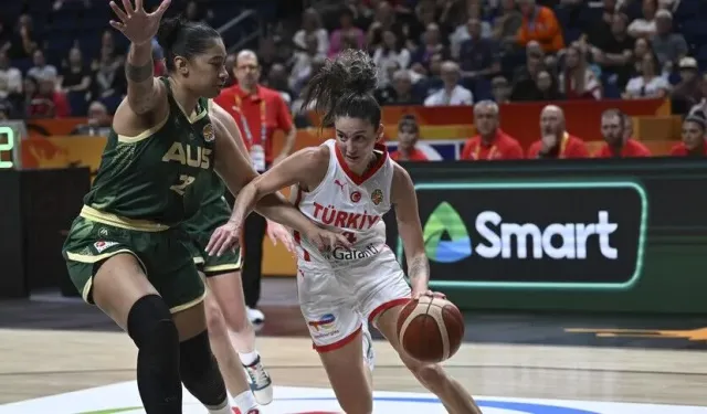 A Milli Kadın Basketbol Takımı, Avustralya'ya 87-71 mağlup oldu