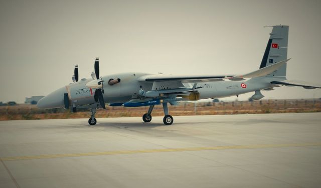 Akıncı’dan MGK mühimmatı ile ilk atışta tam isabet