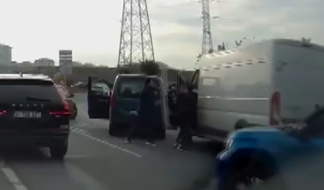 Başakşehir’de trafikte kavga eden sürücülere 360 bin lira ceza