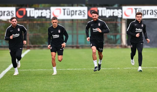Beşiktaş, Hoffenheim maçının hazırlıklarına başladı