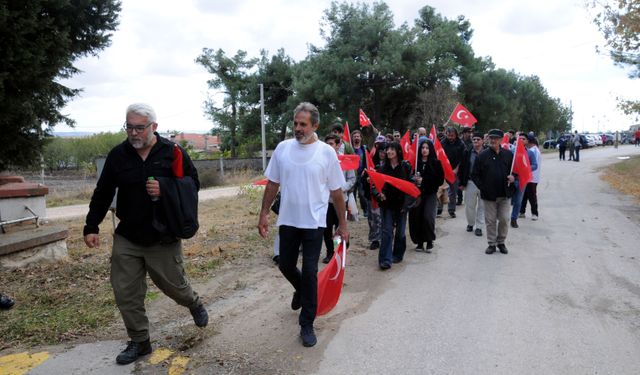 Edirne'de Sırpsındığı Zaferi dolayısıyla 4 kilometrelik anma yürüyüşü yapıldı