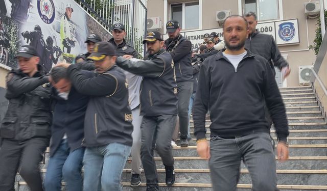 İstanbul’da 3 ilçedeki kundaklama ve silahlı saldırı olaylarına ilişkin 15 gözaltı