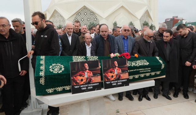 Şarkıcı Nev son yolculuğuna uğurlandı
