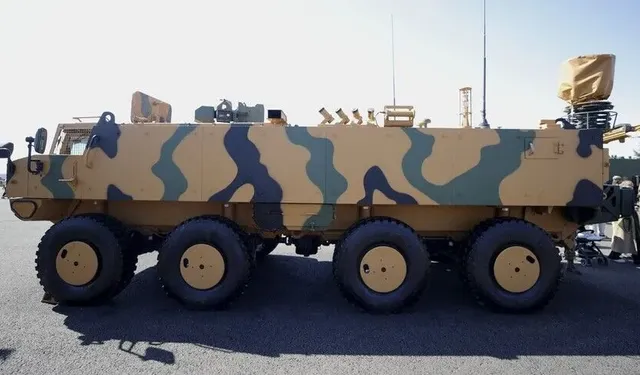 Mehmetçik'in gözcüsü PARS İZCİ 8x8, KBRN görevlerinde kritik rol üstleniyor