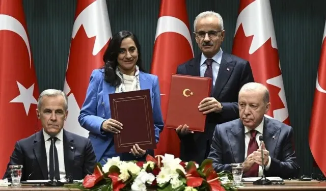 Türkiye ile Kanada arasında 3 anlaşma imzalandı