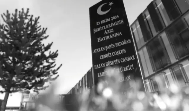 TUSAŞ, saldırının 2'nci yılında şehitlerini andı