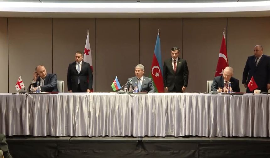 Bakan Güler, Azerbaycan ve Gürcistanlı mevkidaşlarıyla görüştü