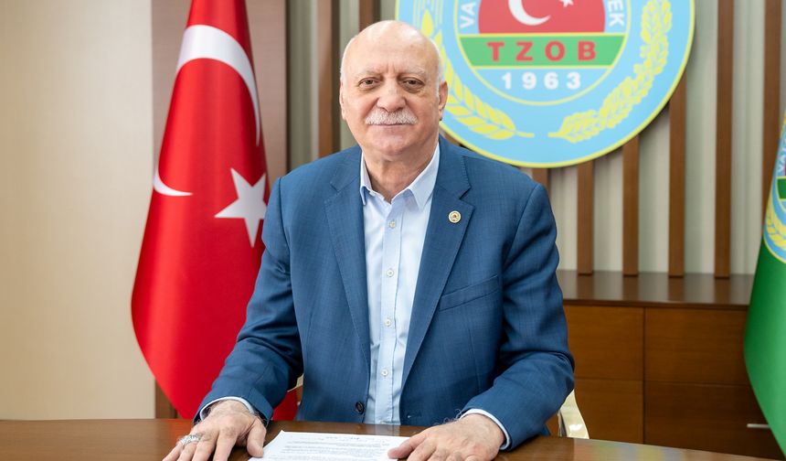 TZOB Başkanı Bayraktar: Su kaynaklarının korunması hayati önem taşıyor