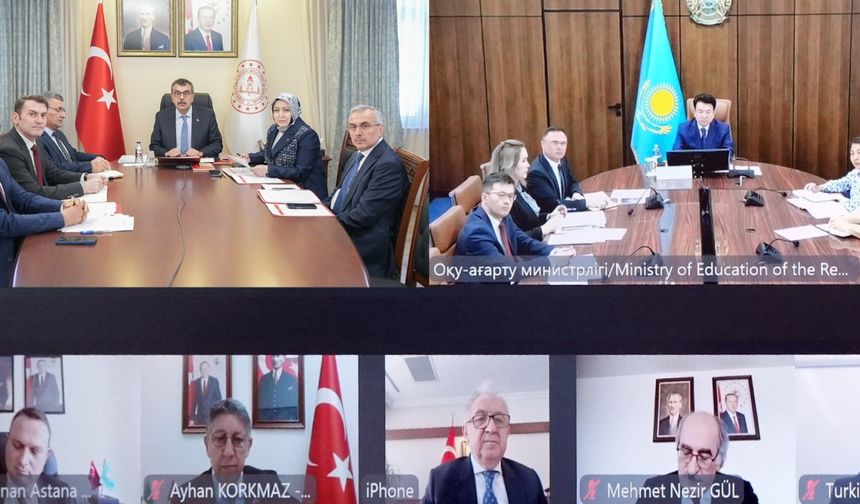Kazakistan Eğitim Ortak Çalışma Grubu Toplantısı gerçekleştirildi